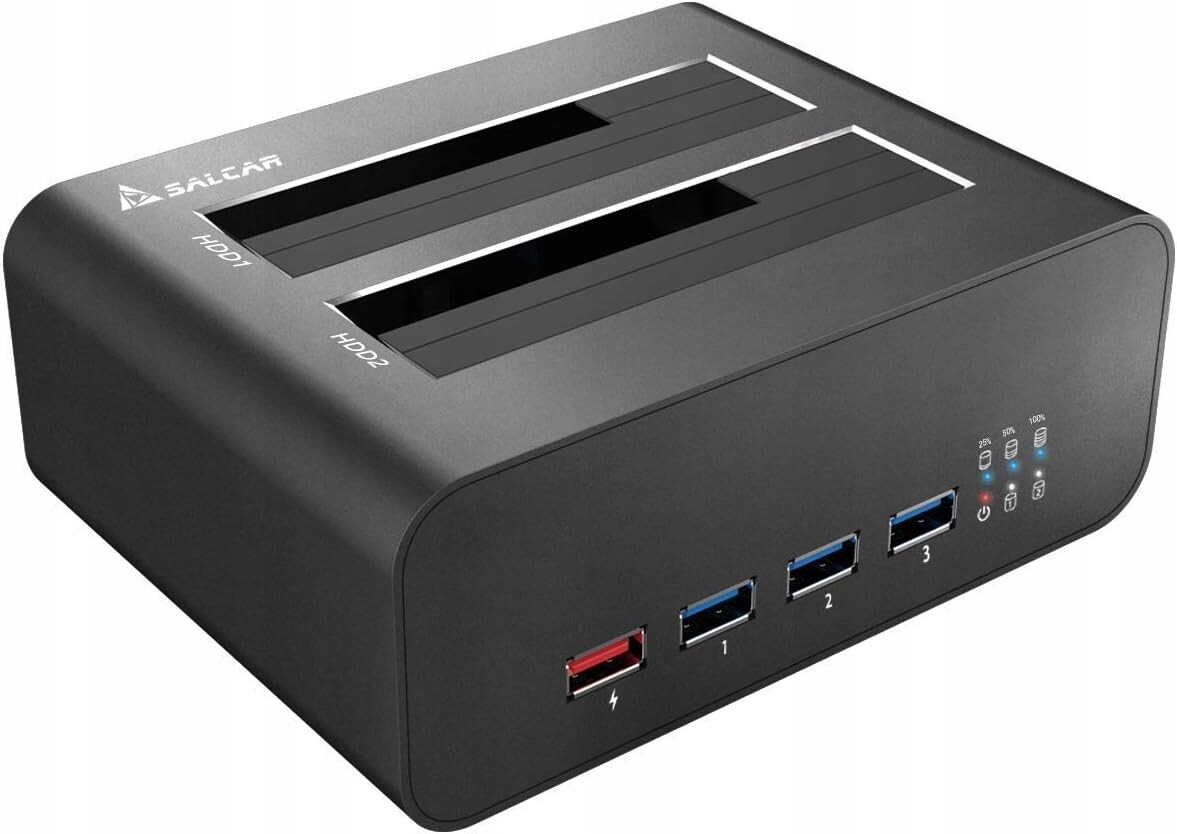 Salcar dokovací stanice s porty Usb 3.0 Hub Sata Hdd