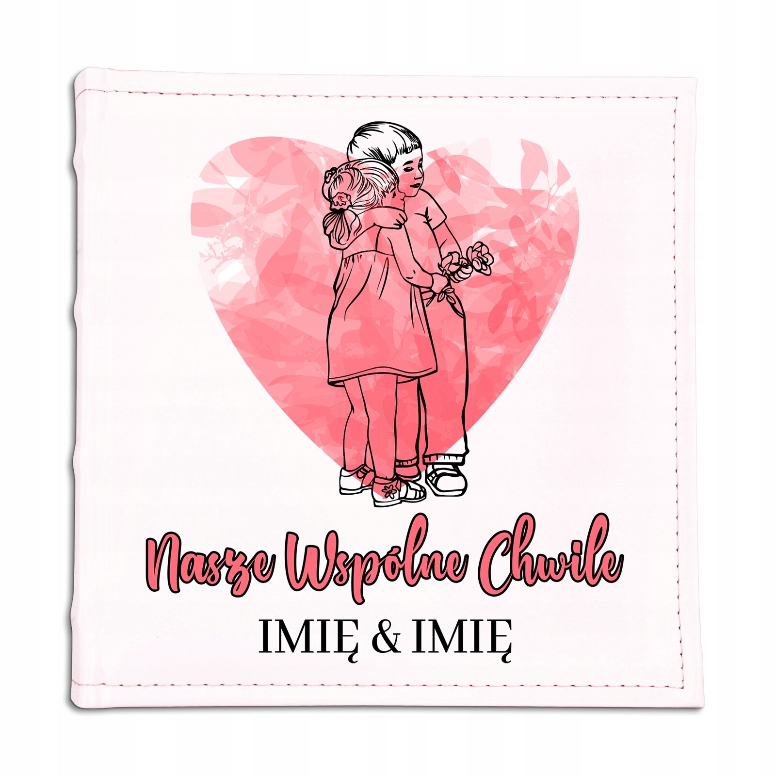 Album Na Fotografie Kůže Naše Společné Chvíle *jména* Výročí jako Dárek