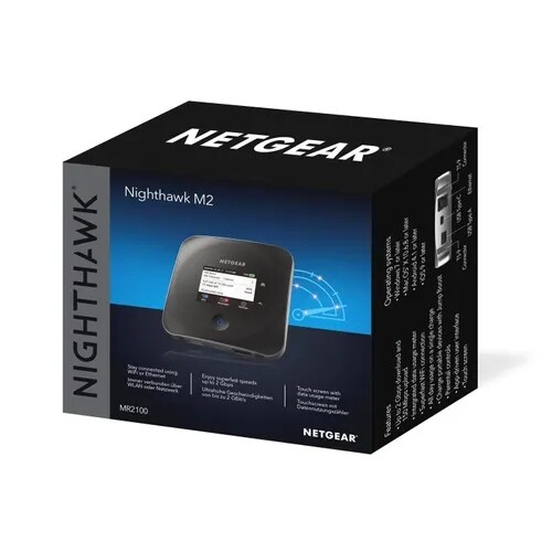 Mobilní router Netgear Nighthawk M2 MR2100 4G Lte 2000 Mbps Wi-Fi 5 2,4/5 GHz