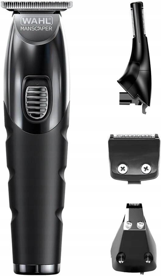 Multifunkční zastřihovač akumulátorový, černý, Wahl Manscaper Toolbox