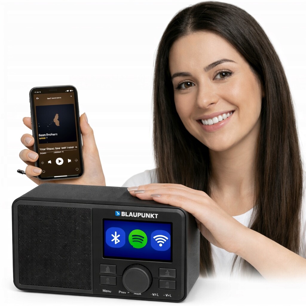 Internetové rádio Blaupunkt IRK15 Dab+ WiFi Bluetooth Fm Usb