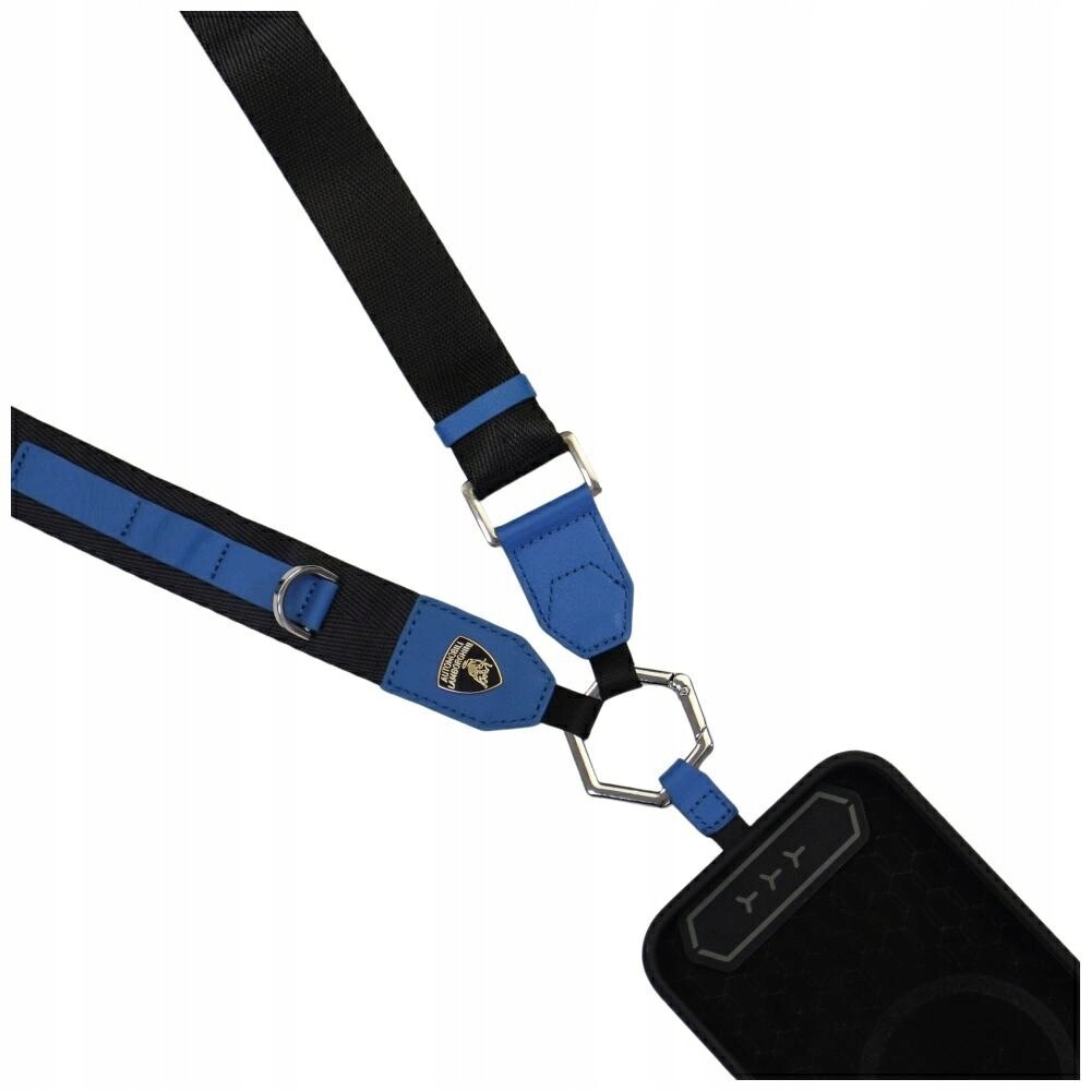 Univerzální vodítko Lamborghini D1 Crossbody Webbing Strap modré