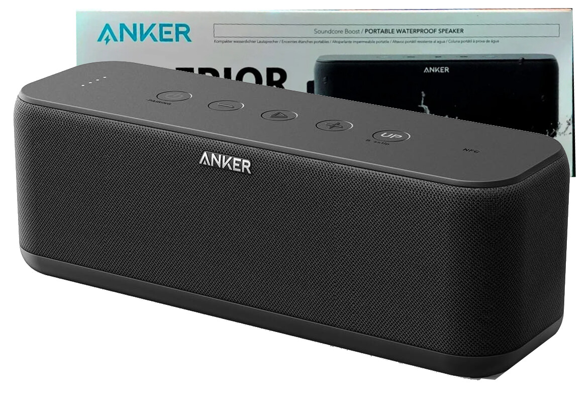 Mobilní Přenosný Bluetooth Reproduktor Anker Soundcore Boost IPX7 20W Bassup