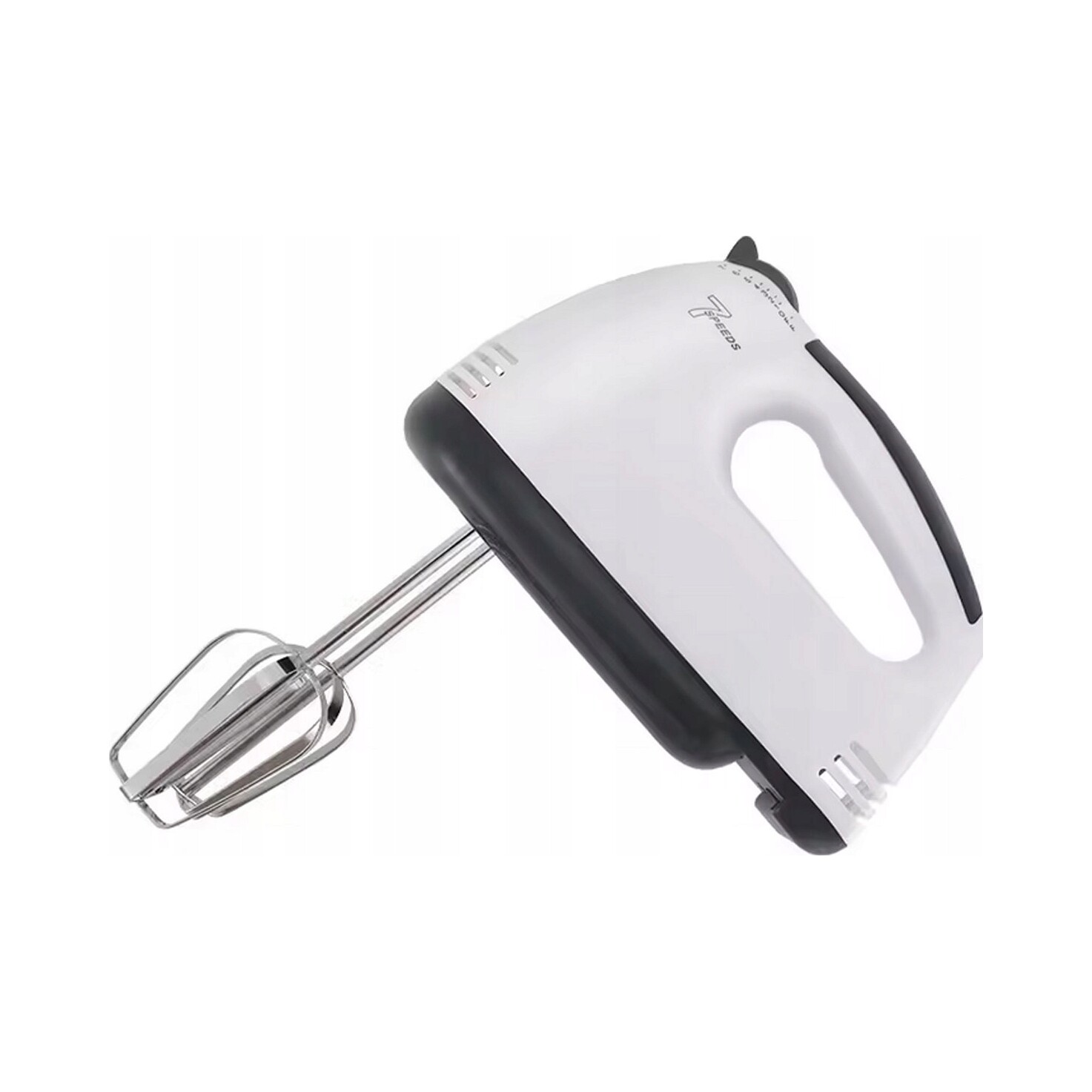 Ruční elektrický mixér na koláče a krém 7 rychlostní metla Robot Silný