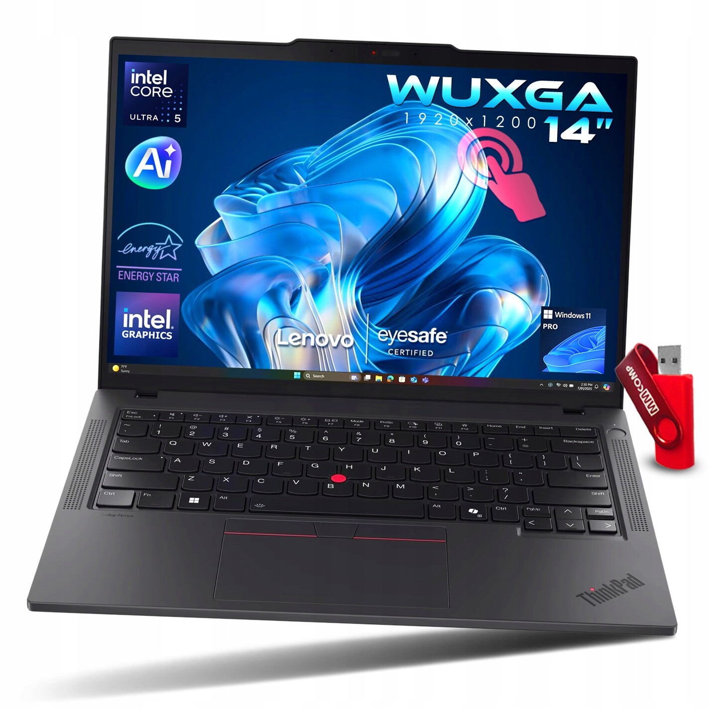 Notebook Lenovo ThinkPad T14 G6 Ultra 5 235U 16GB 512GB Ssd Wuxga Ips Touch