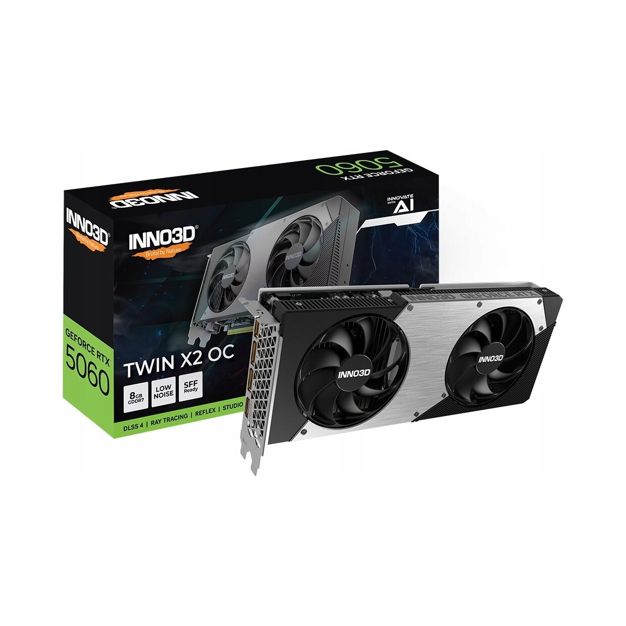 Grafická karta Inno3D Rtx 5060 Twin X2 Oc 8 Gb