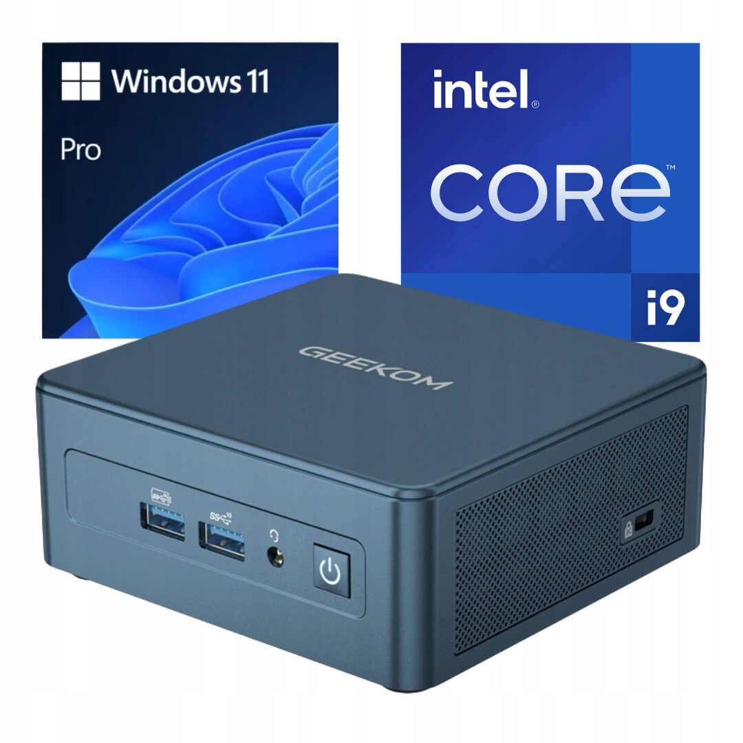 Mini Pc Geekom IT13 Intel Core i9-13900HK 64GB Ram DDR4 2TB Ssd Win11 Pro