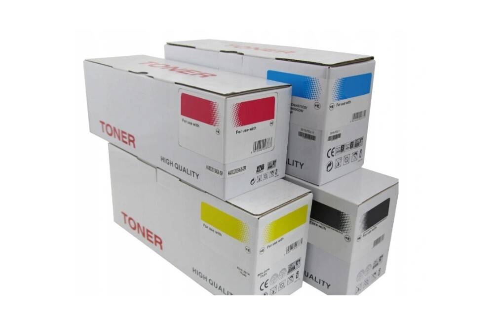 4x Toner Do Tiskárny Hp a Canon CF540A CRG054 CF400A CRG045 M254 M280 M281