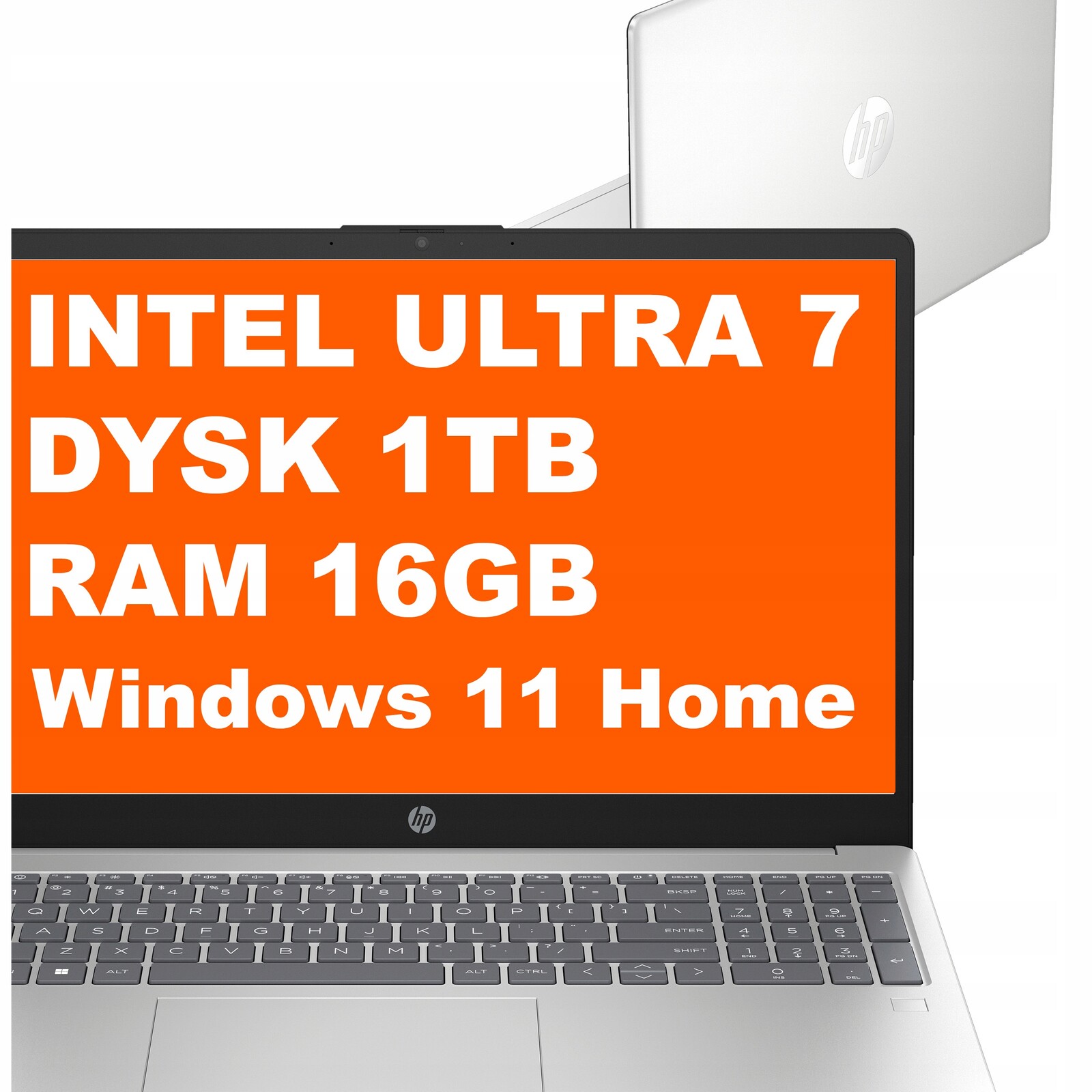 Notebook Hp 15-fd Ultra 7 16GB 1TB Intel Arc FullHD Dotyk Win 11 Stříbrný
