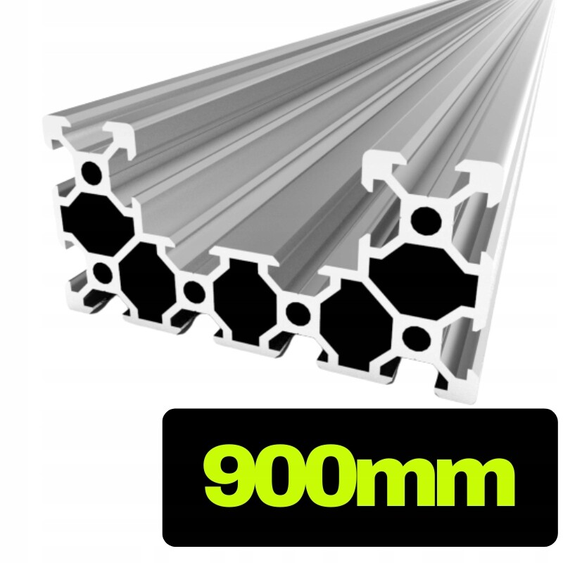 Hliníkový profil C-beam V-slot stříbrný o délce 90 cm