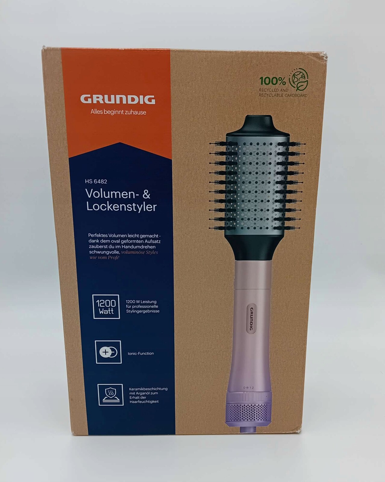 Grundig Hs 6482 Fén na vlasy pro úpravu vlasů 1200 W