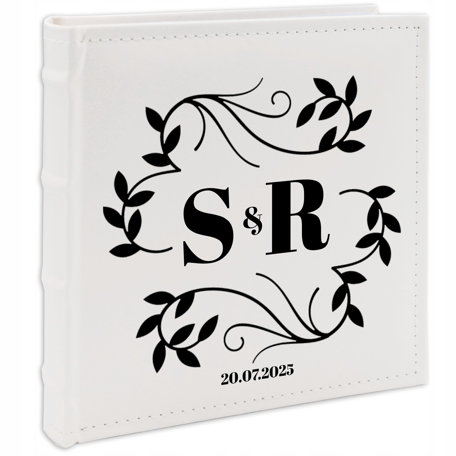 Album Na Fotografie Ekokůže 200 Fotografií Personalizace Datum Iniciály Dárek