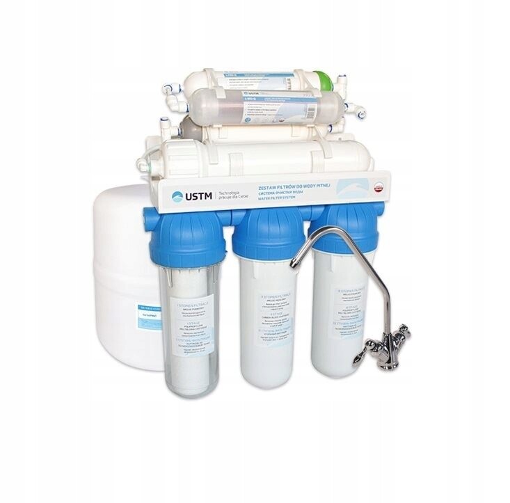 Systém filtrace vody RO7 Emi s reverzní osmózou, Ust-m, připojení 1/2