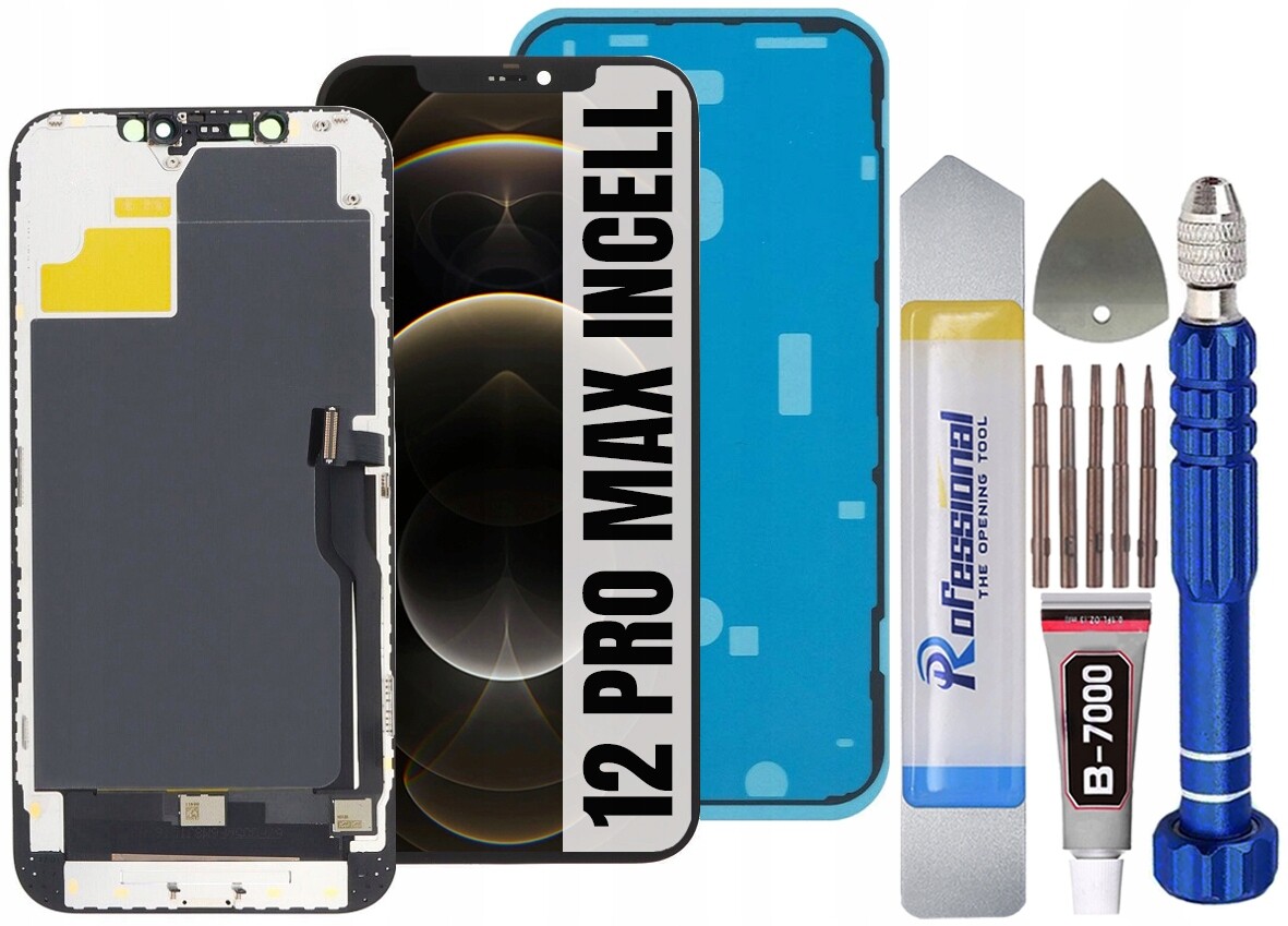 Displej Pro Iphone 12 Pro Max Incell LCD Displej Těsnění