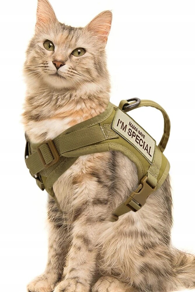 Vesta Pro Psa Kočku Taktická vojenská postrojová nastavitelná