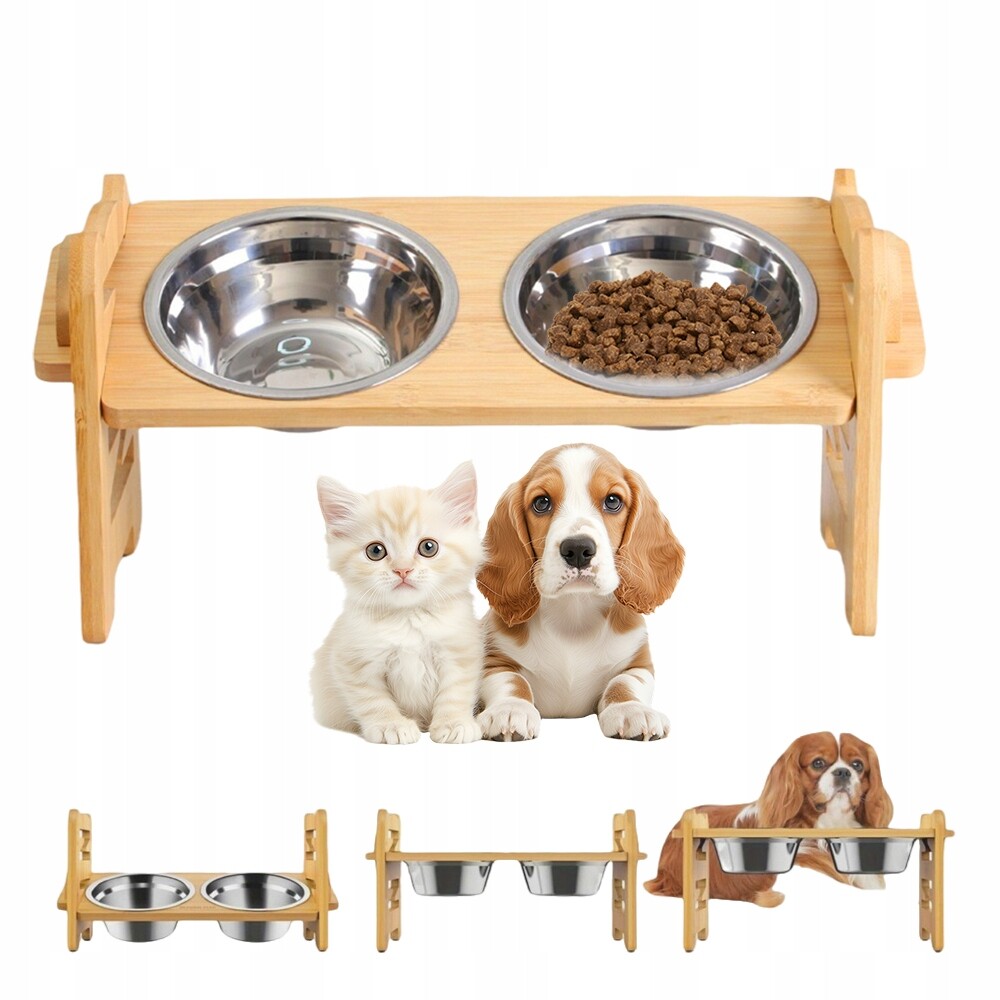 Vyvýšená Miska Pro Psa S Nemocnými Klouby S Nastavitelnou Výškou Dárek