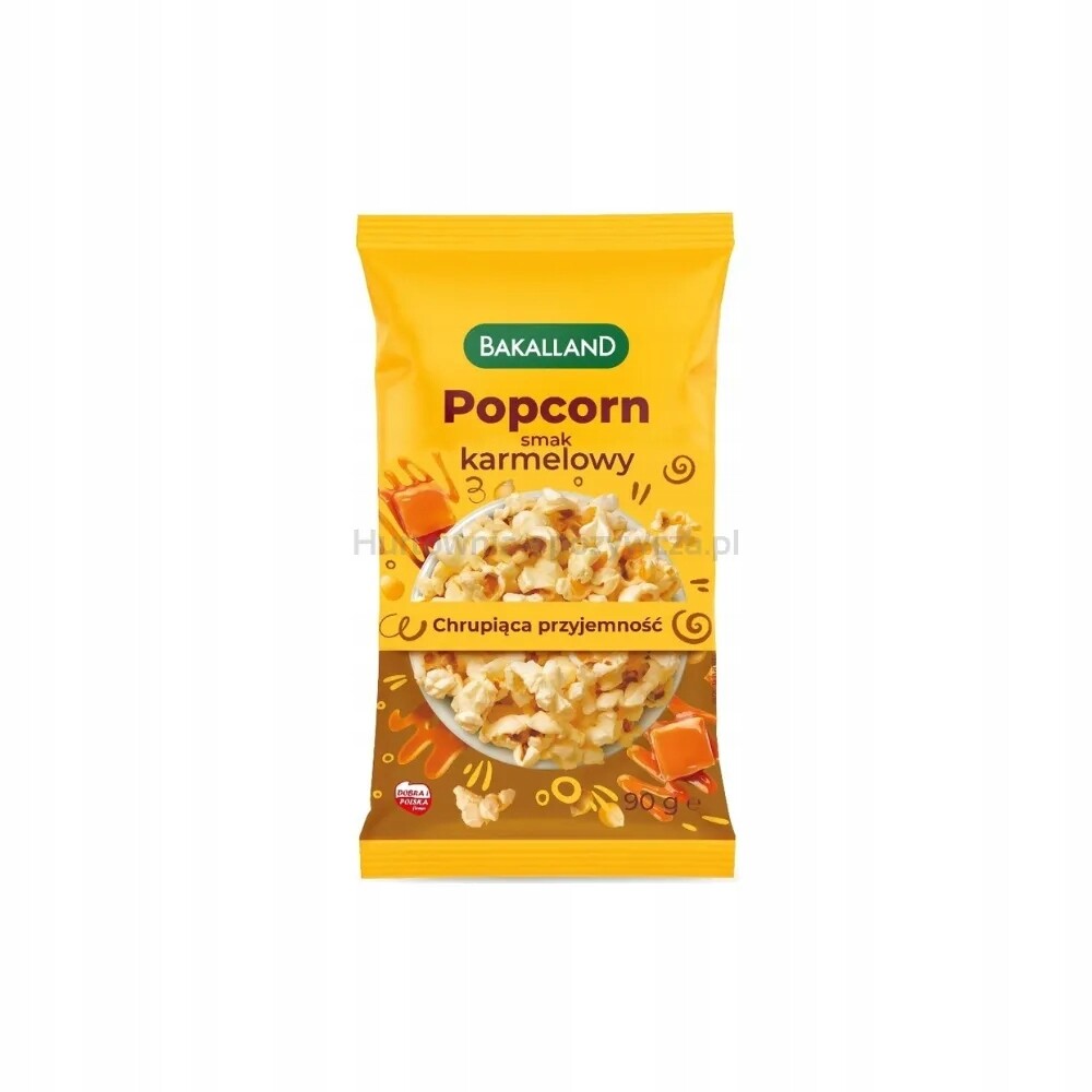 Bakalland Popcorn karamelová příchuť 90 g