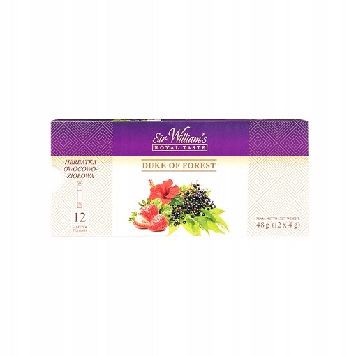 Sir William's Royal Duke of Forest čaj 12 x 4 g