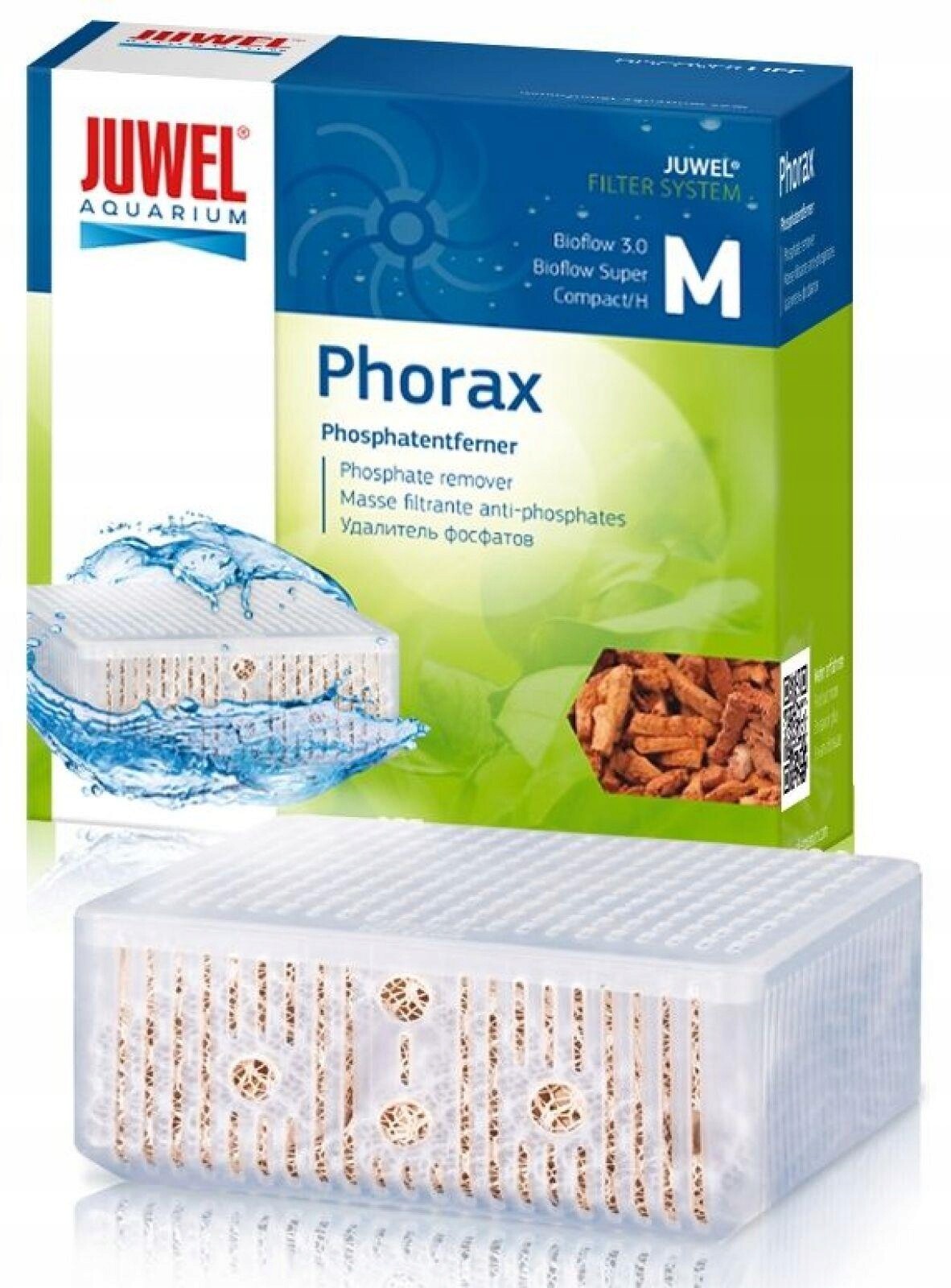 Fosfátová Vložka Phorax M Do Akvarijního Filtru, Redukce PO4, Náhrada