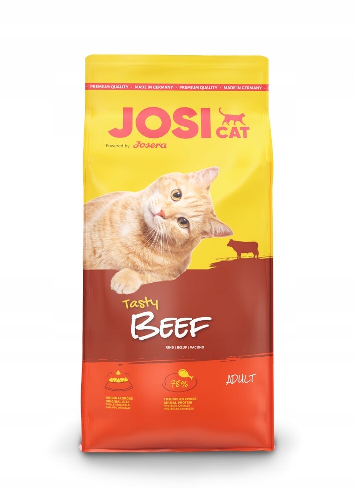 Josera JosiCat krmivo hovězí krmivo pro kočky 18 kg