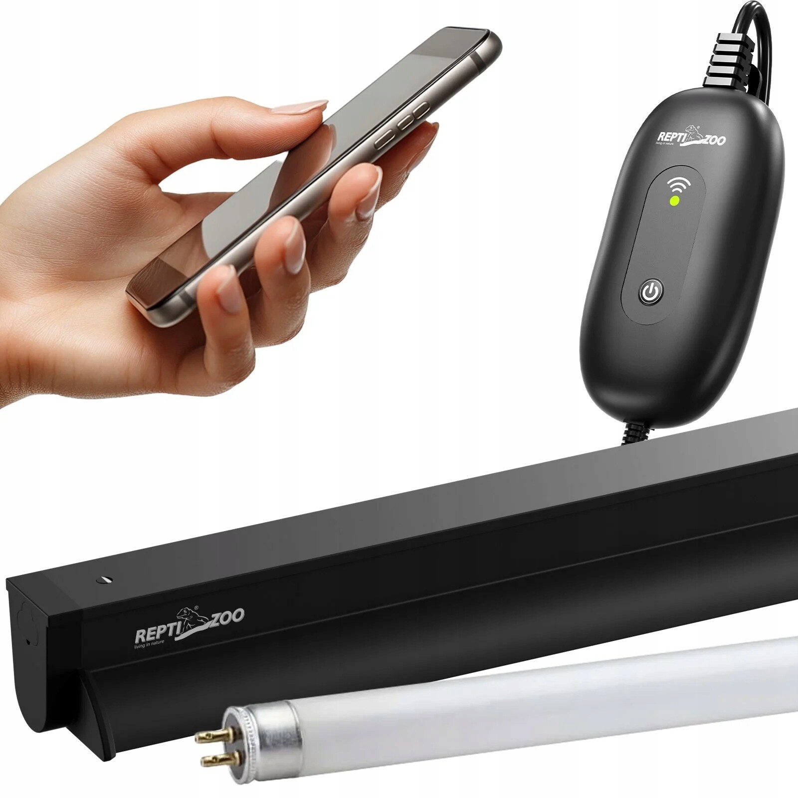 Chytrá Lampa Uvb 39W Wifi Do Terária, Automatické Světlo Premium