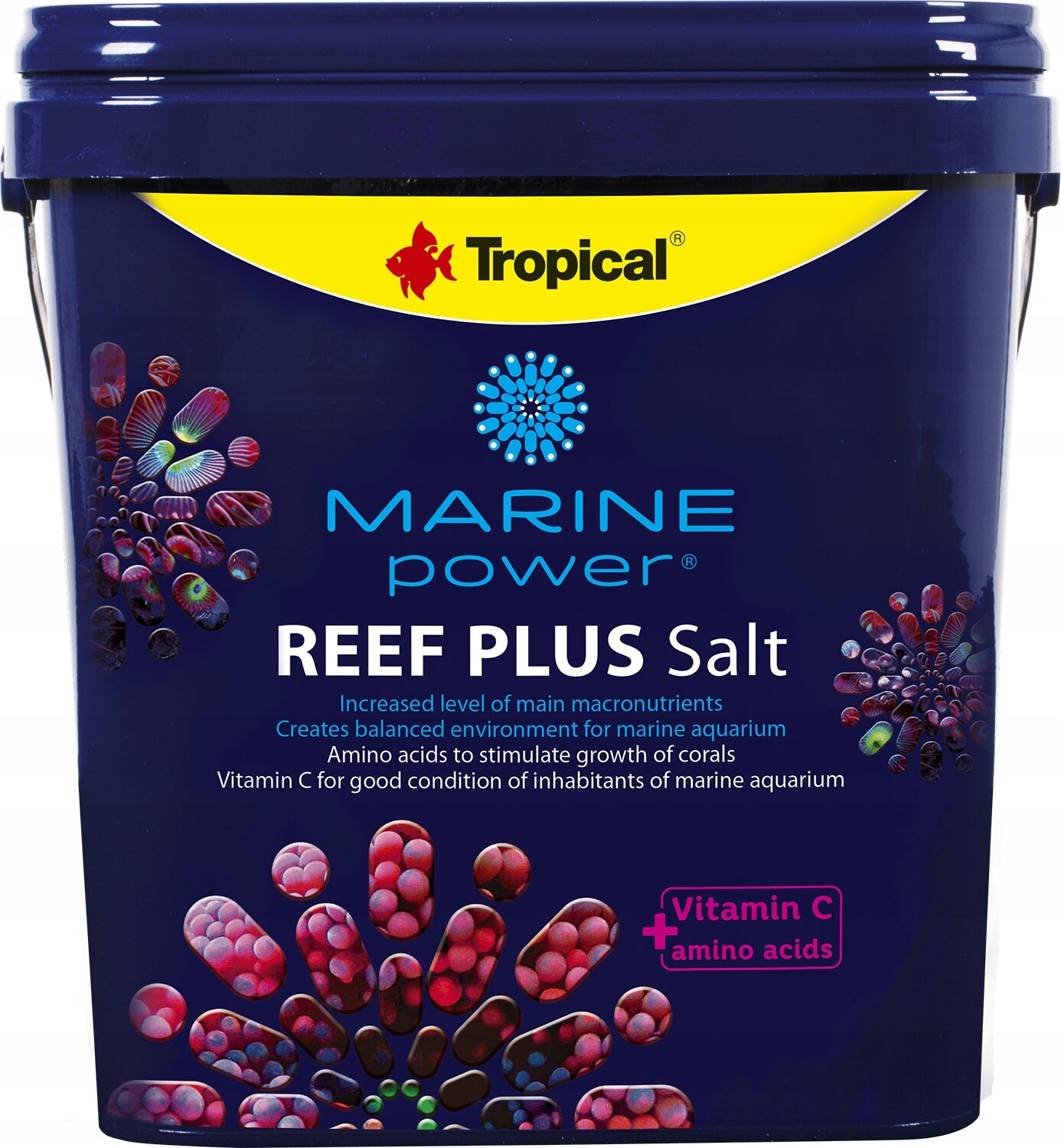 Mořská Sůl Pro Korály Marine Power Reef Plus Sůl 10 Kg Obohacená