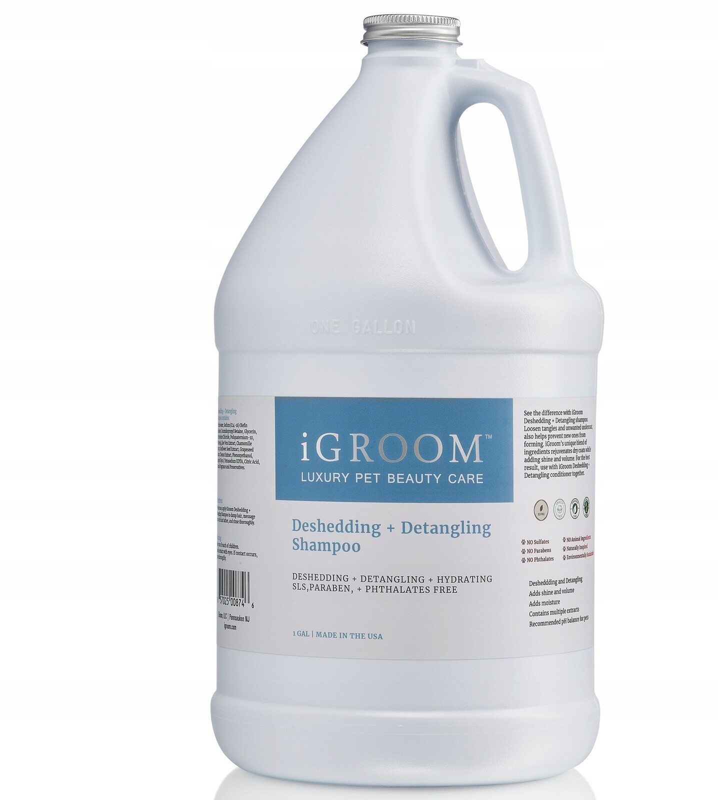 Šampon usnadňující rozčesávání a odstraňování podsady 3,8L od značky iGroom