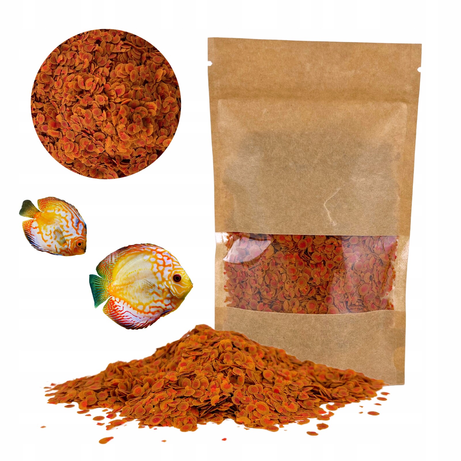 Krmivo Do Akvária Premium Colour Crisp 1 kg Velké balení