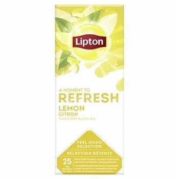 Lipton Klasický citronový ovocný Čaj 25x1,6g