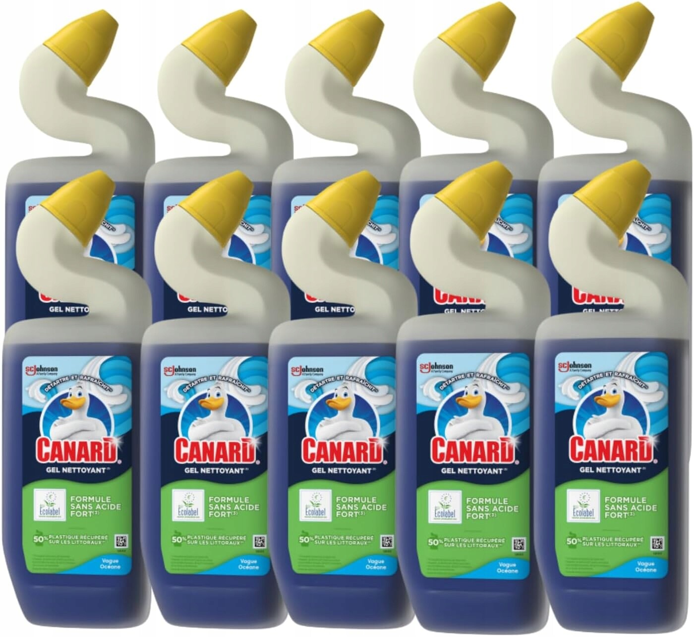 Canard Action Gel na čištění toalet 12x750 ml Mořský