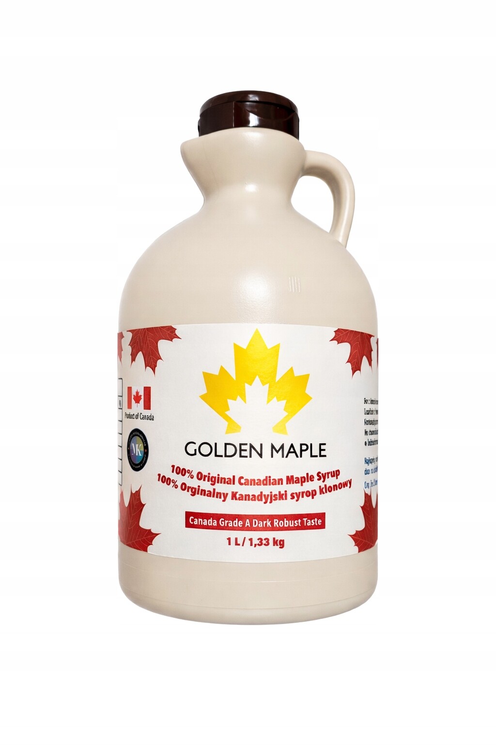 Kanadský javorový sirup Golden Maple 1 l