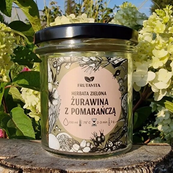 Frutavita Čaj čaj Brusinky s pomerančem 70 g