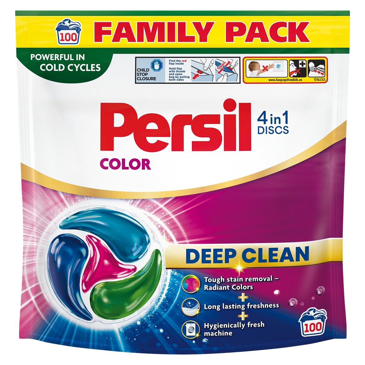 Persil Discs 4v1 Color prací kapsle 100 praní