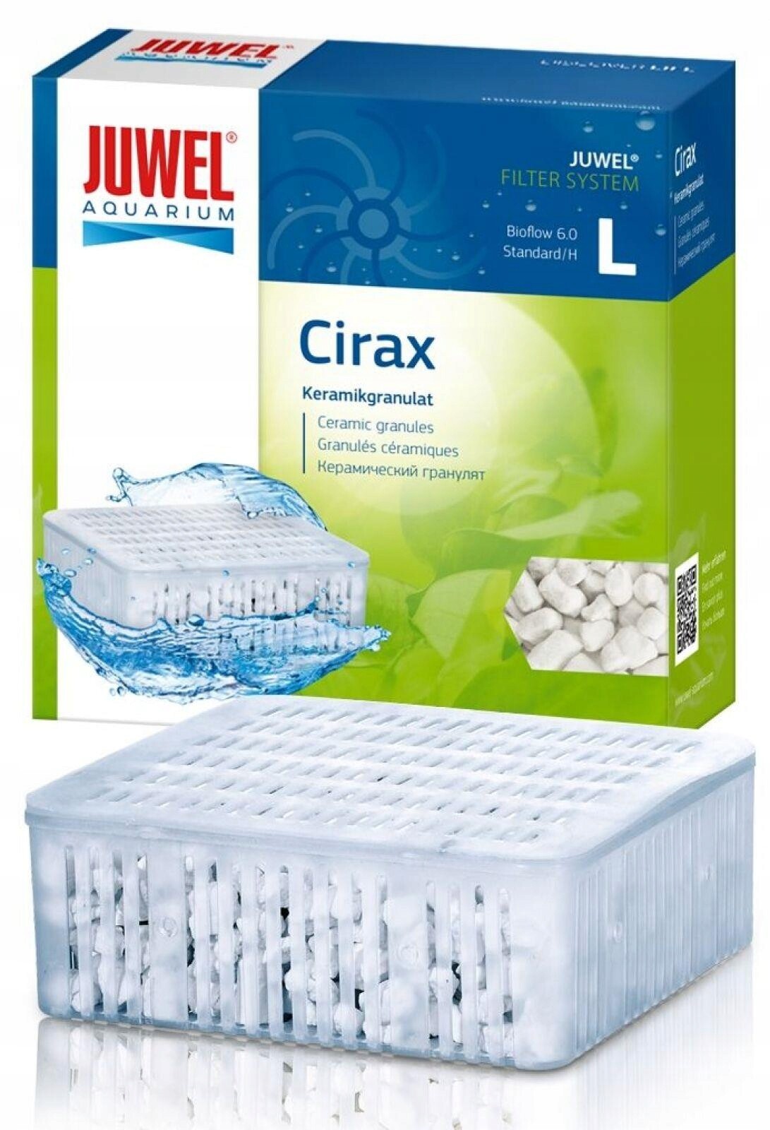 Keramická Vložka Cirax L Do Akvarijního Filtru, Náhrada Košíčků