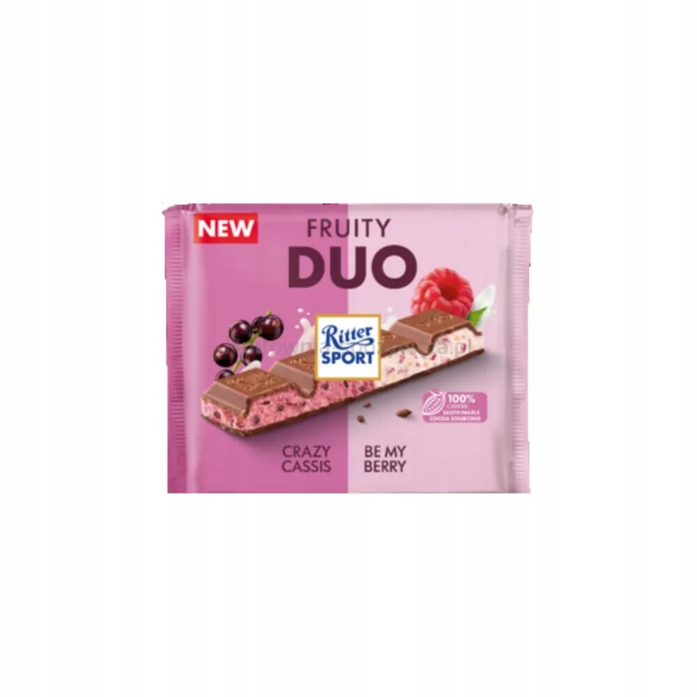 Ritter Sport Čokoláda Duo Fruity 218 g