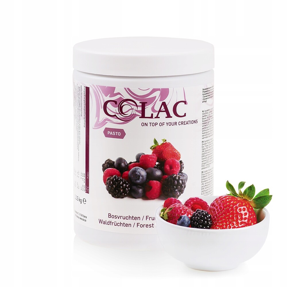 Lesní ovoce – pasta na zmrzlinu a dezerty – 1,15 kg