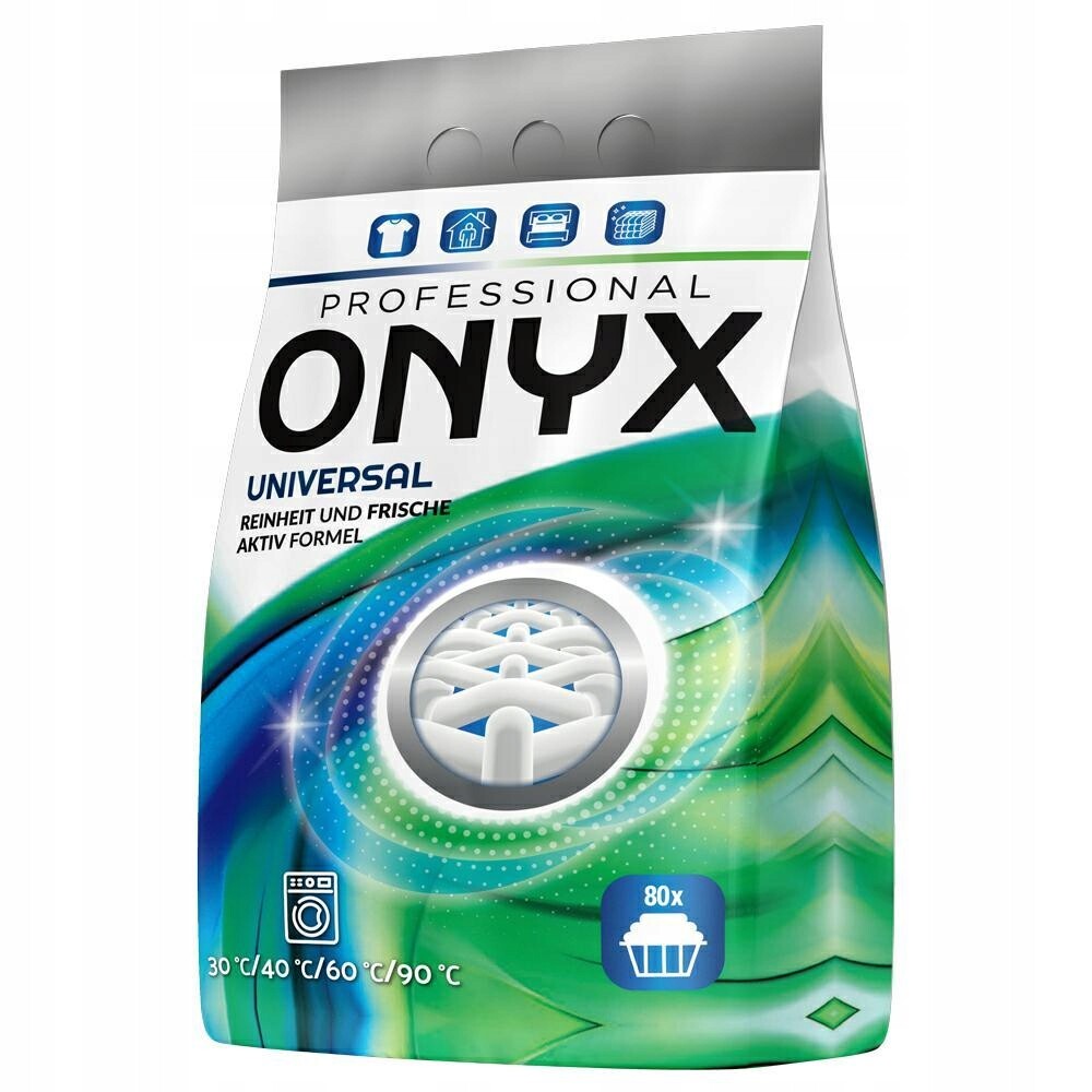 2x Onyx Professional Univerzální prášek na praní 4,8 kg (80 praní)