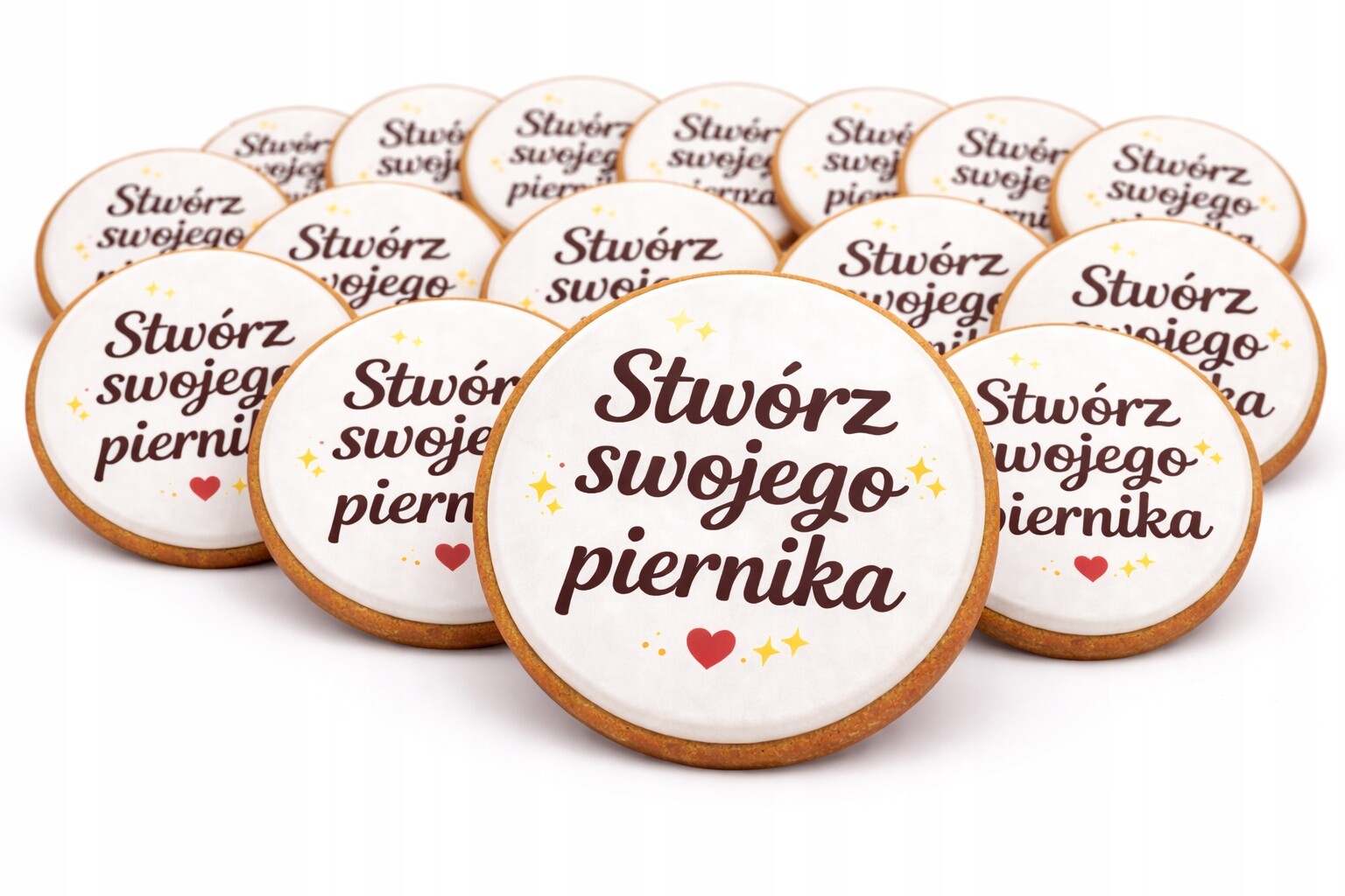 Perníky s cukrovým potiskem Dárek pro zaměstnance, Sladký dárek