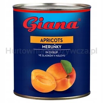 Giana Meruňky v sirupu 820 g