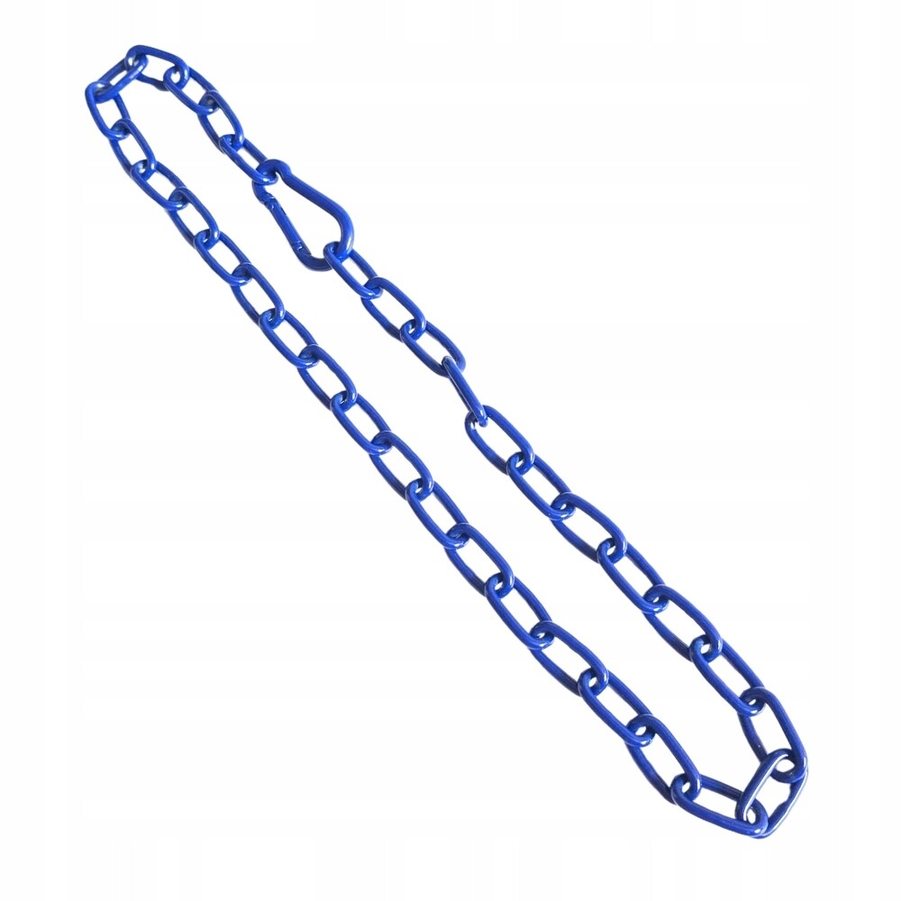Řetízkový obojek pro psa řetízek lakovaný, chrpový, nerez, 4 mm