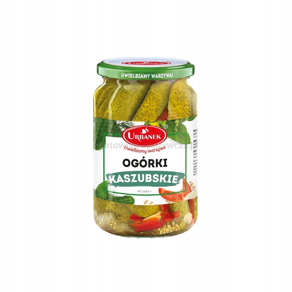 Kašubské okurky 680 g/380 g Urbanek