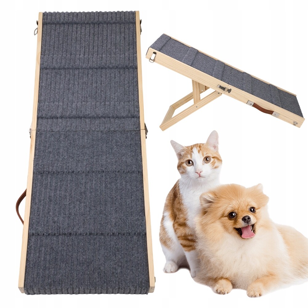 Rampa Pro Psy A Kočky, Borovicové Dřevo, 35 Liber, Protiskluzová