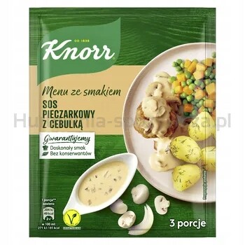 Knorr Žampionová Omáčka s cibulkou 37 g