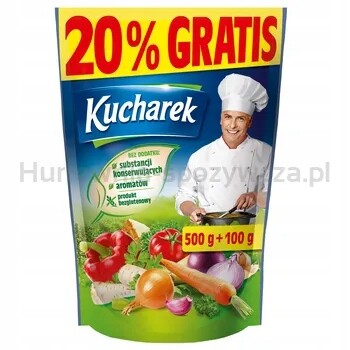 Kucharek Koření na jídlo 500 g 20 %
