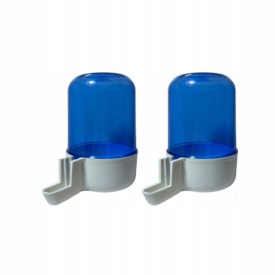 Automatický Dávkovač Napáječka pro ptáky Modrá 300 ml 2 ks