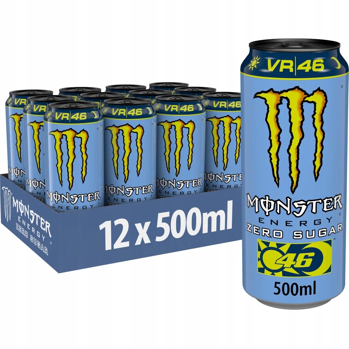 Monster VR/46 Rossi Zero Cukr 500 ml x12