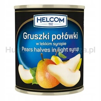 Helcom Hrušky půlky v lehkém sirupu 820 g