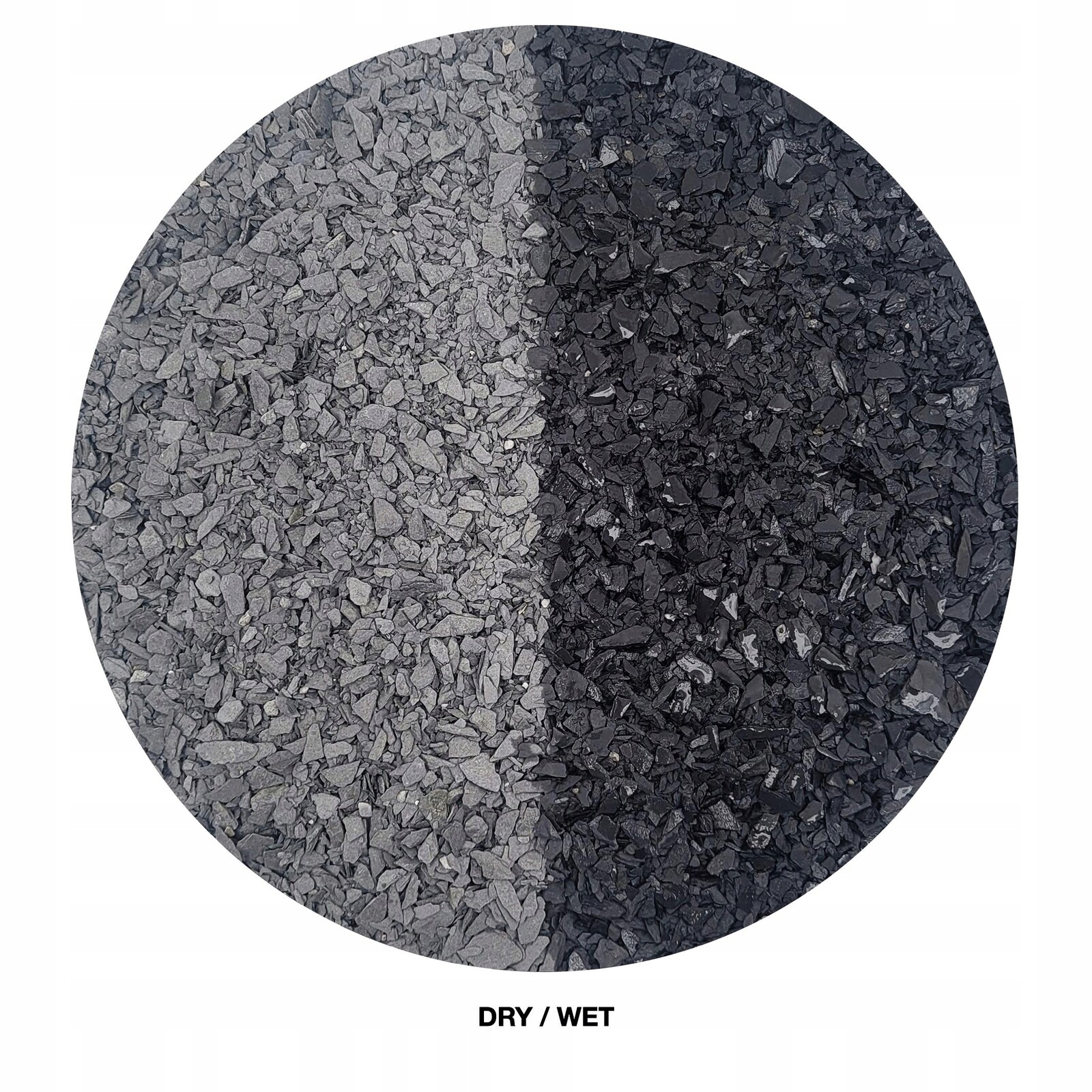 Přírodní Štěrk Silver Shadow 1-20 MM 2 Kg Dekorativní Substrát Pro Akvárium