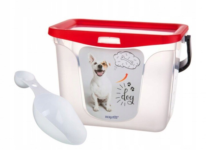 2x Zásobník na krmivo Berossi 6 l Pro Psa