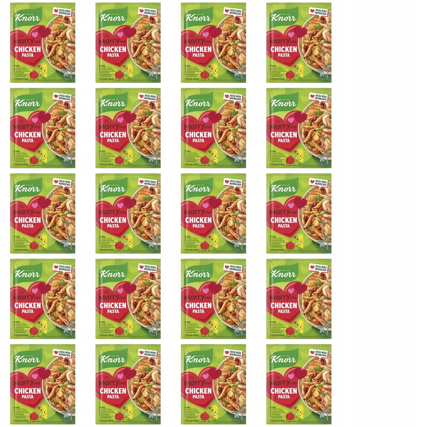 20x 48g Knorr těstoviny s omáčkou na kuře 